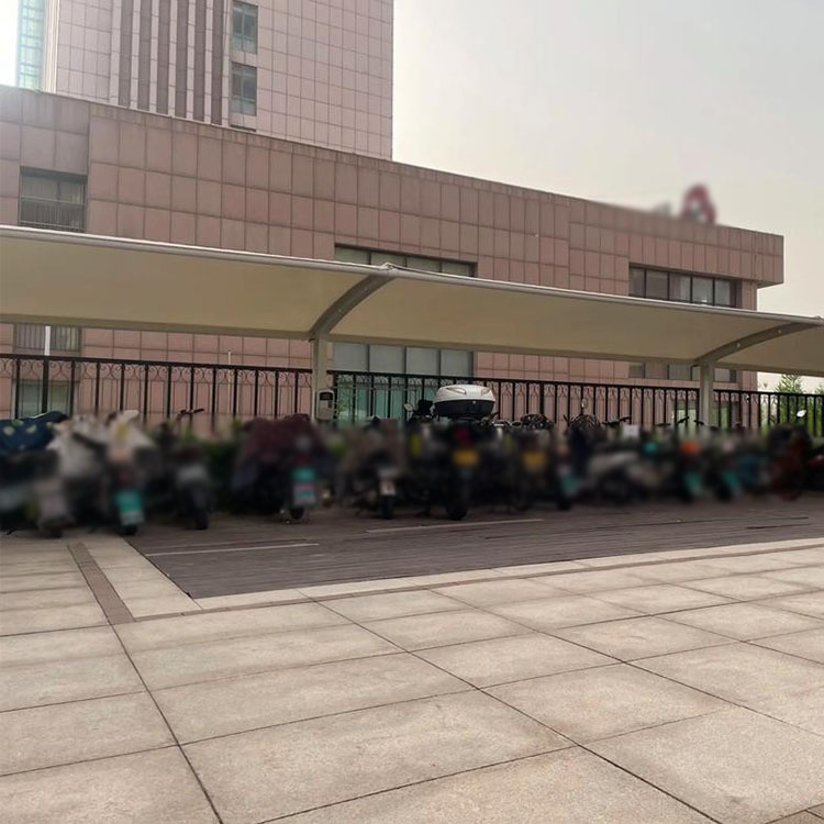 大竹县膜结构电动车棚