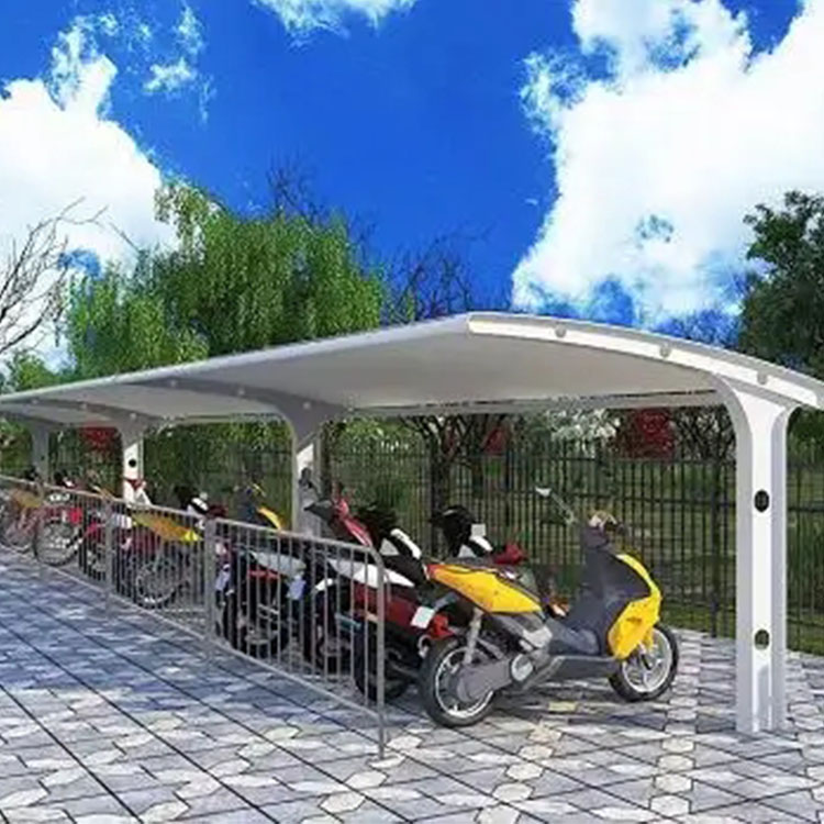 大竹县膜结构电动车棚